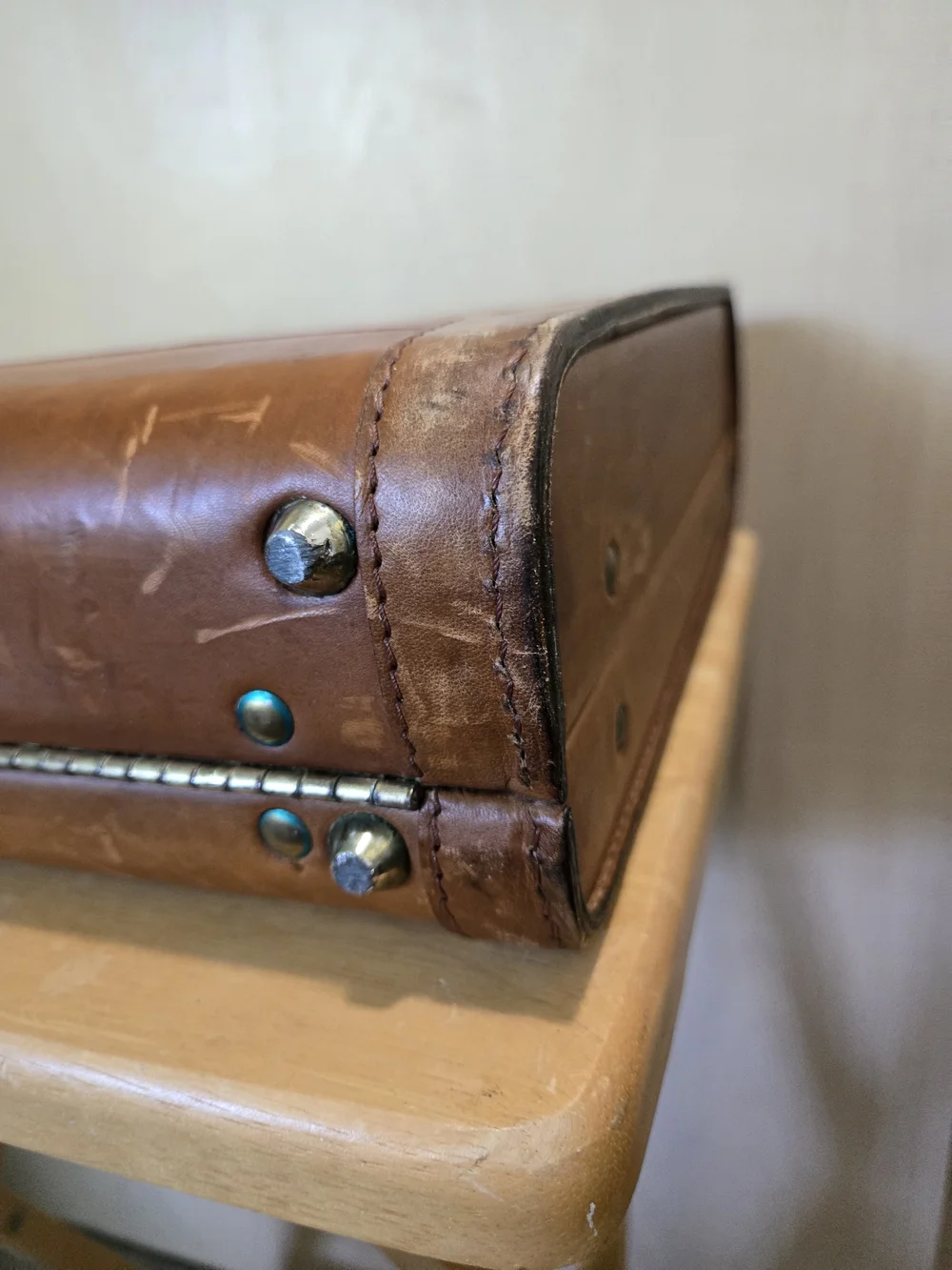Renwick Classic Brown Leather Briefcase